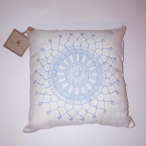 Compass Throw Pillow - Picture 1 of 8